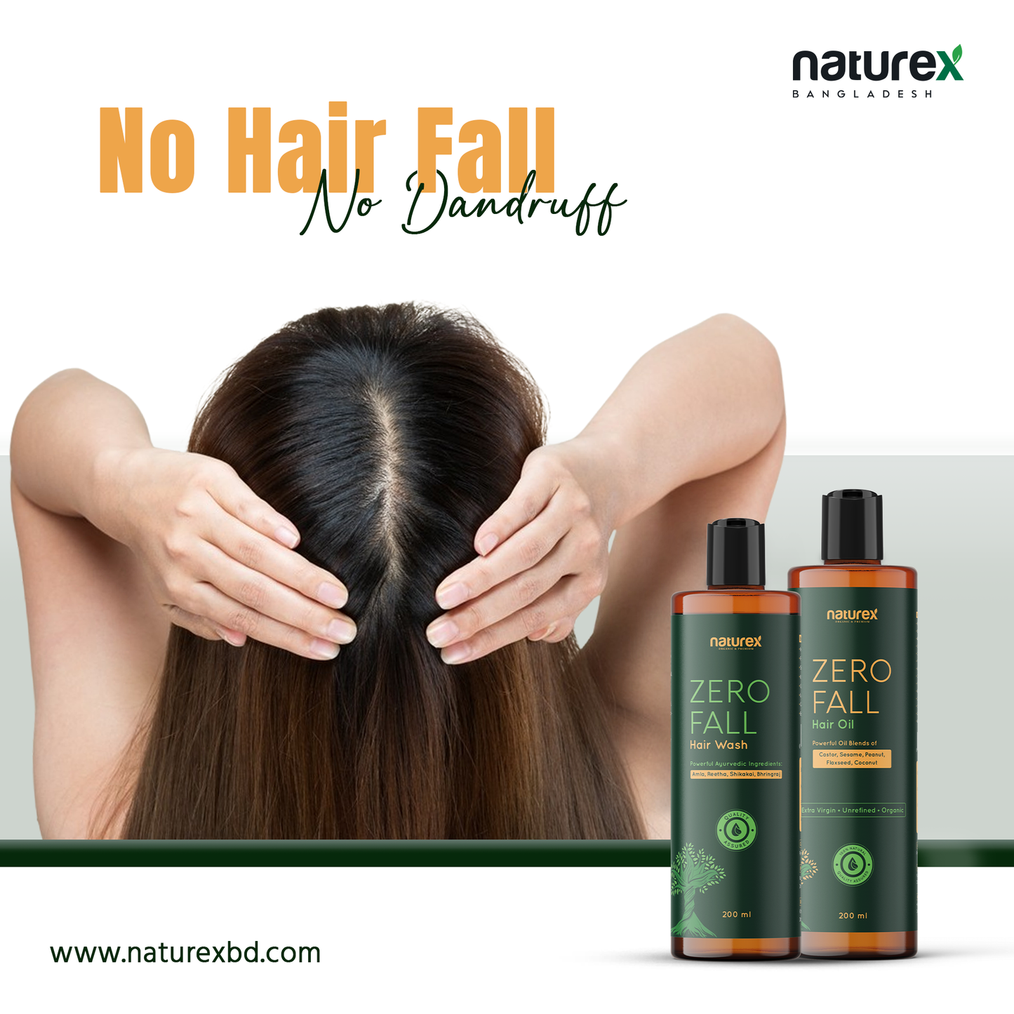 ZERO Fall Hair Wash-200ml