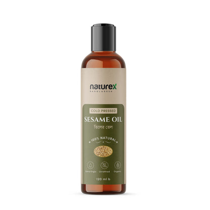 NatureX Sesame Oil (Cold Pressed)- 120ml | 100% Natural