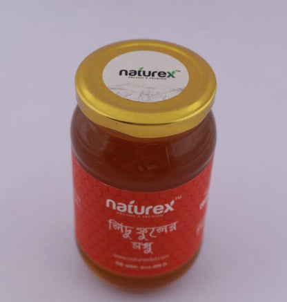 Dinajpur Lichi Flower Honey | দিনাজপুরের লিচু ফুলের মধু – 500gm 🍯🐝🍇